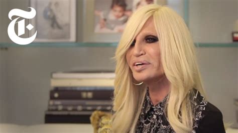 le invasioni barbariche donatella versace|Donatella Versace Interview .